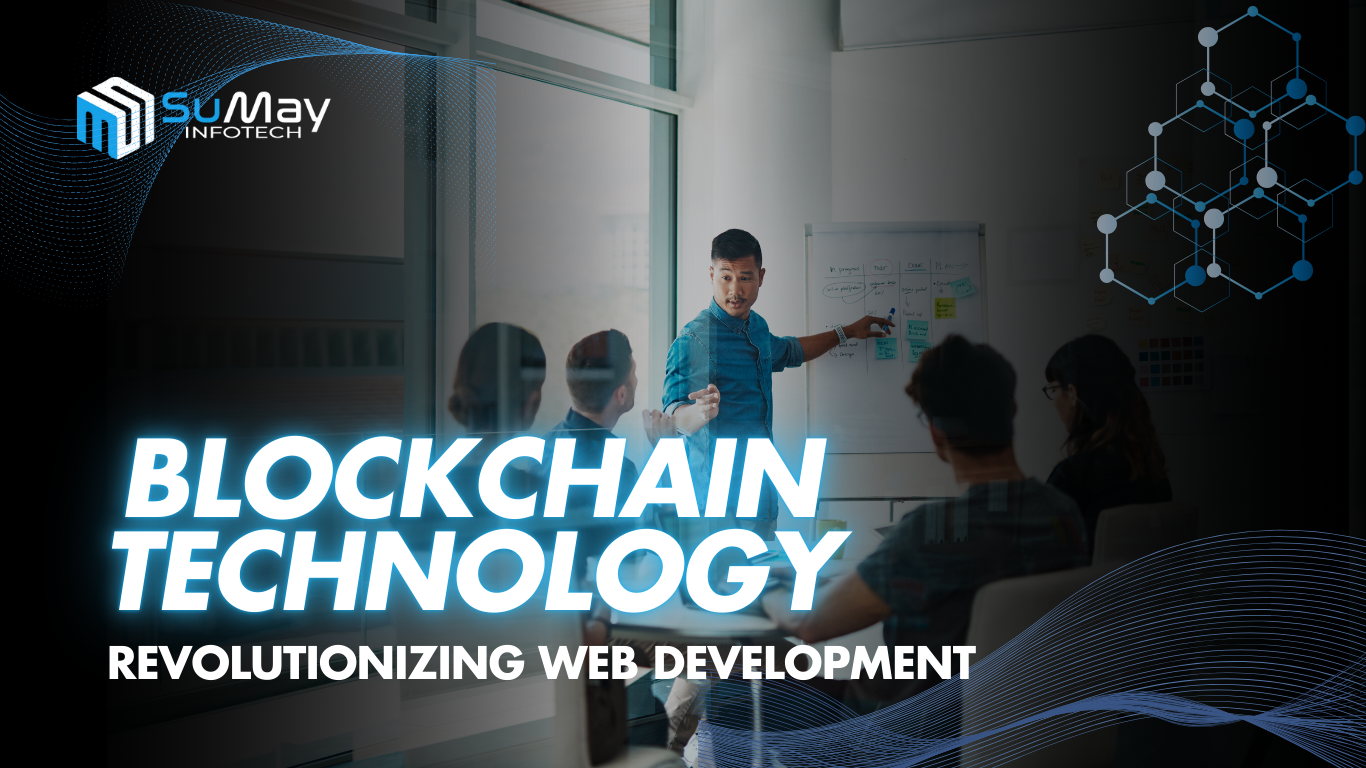 Blockchain technology revolutionizing web development for security and transparency