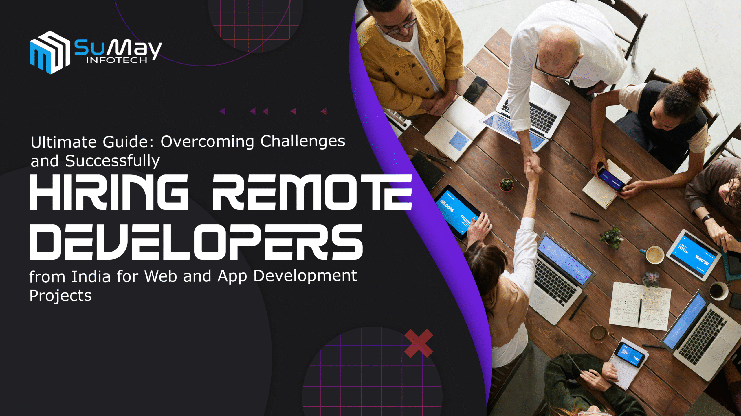 Hiring remote developers from India for successful web and app projects